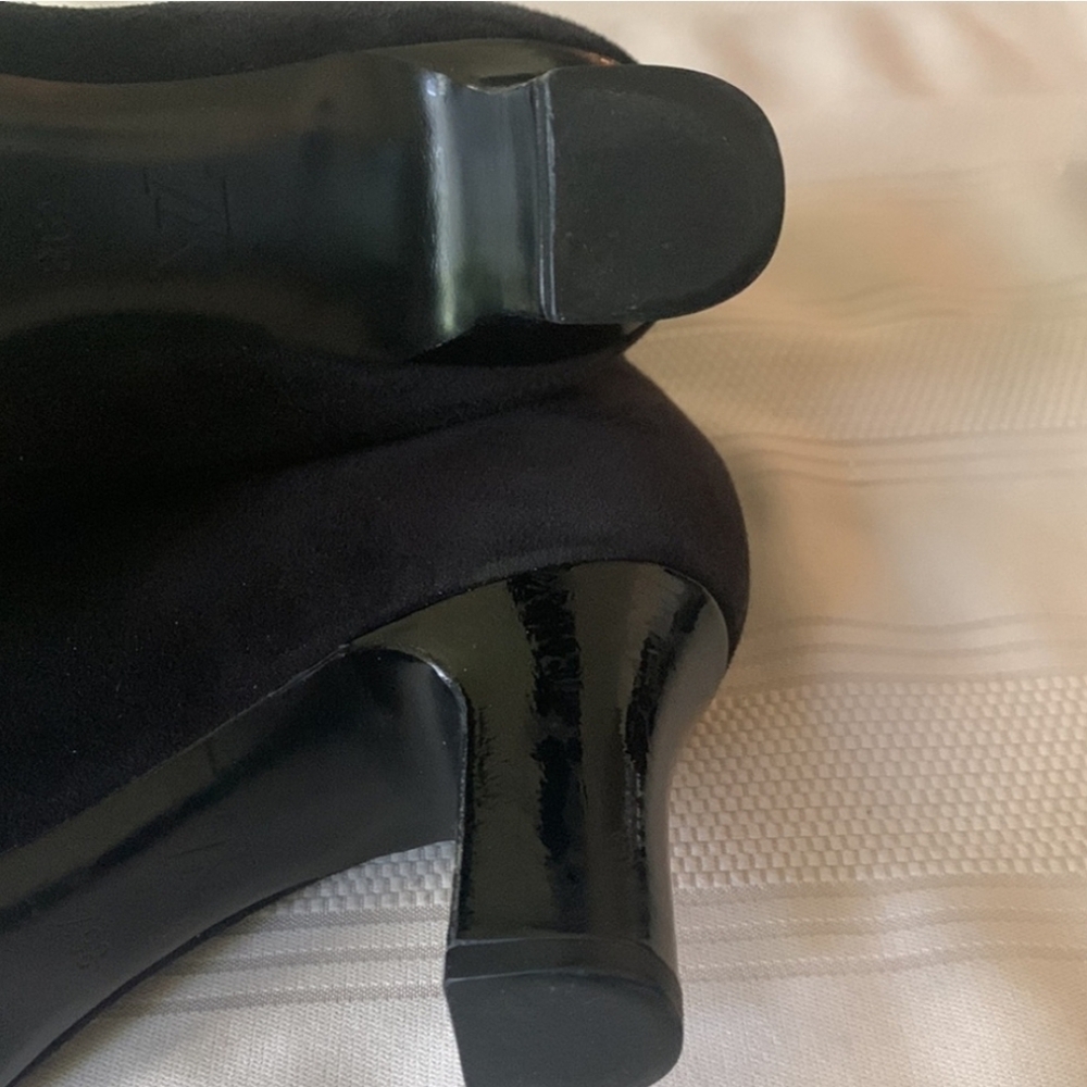 Louis Vuitton Uniform Suede Monogram Booties Size 36.5 - Picture 6 of 8